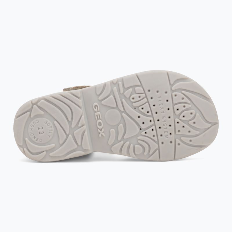 Geox Verred, sandali per bambini bianco/argento 4