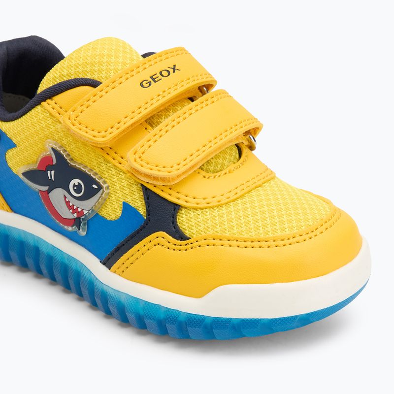 Geox Lightyloo giallo/cielo scarpe per bambini 7