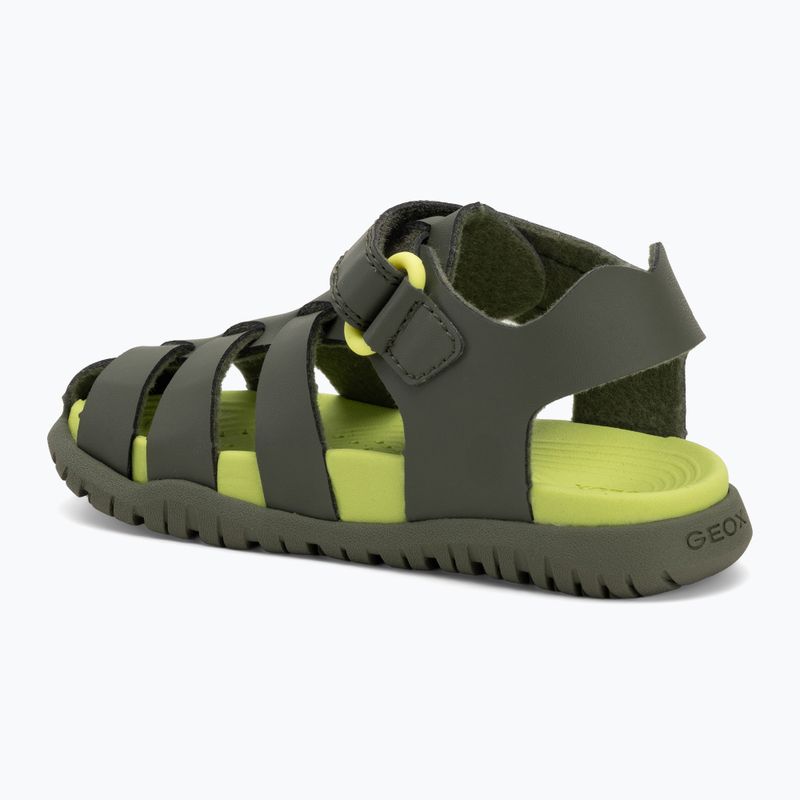 Geox Fusbetto salvia sandali per bambini 3