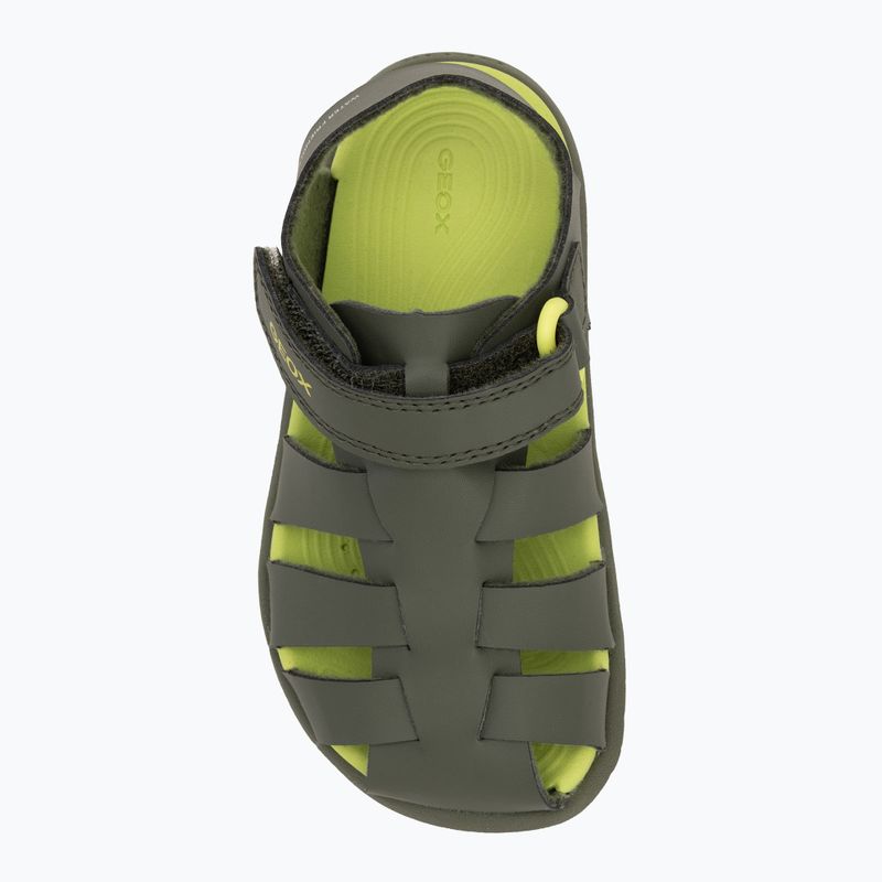 Geox Fusbetto salvia sandali per bambini 5