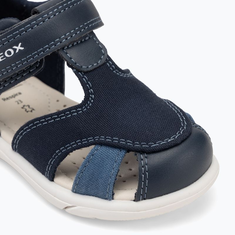 Geox Zapito, sandali da bambino bianco/marino 7