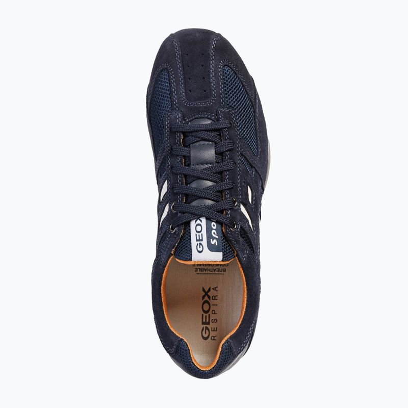 Geox Snake, scarpe da uomo blu oceano 14