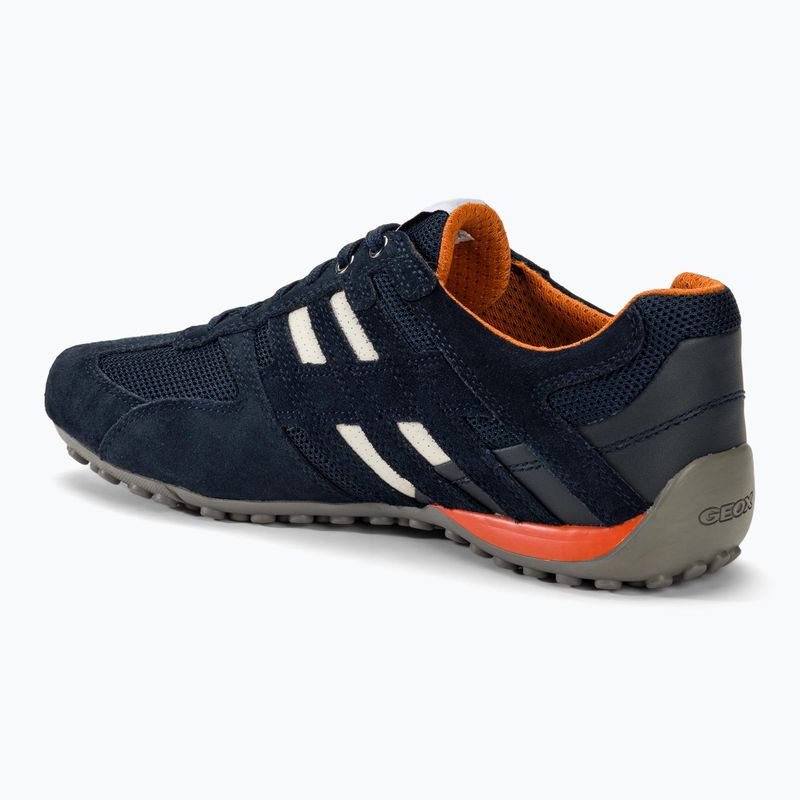 Geox Snake, scarpe da uomo blu oceano 3