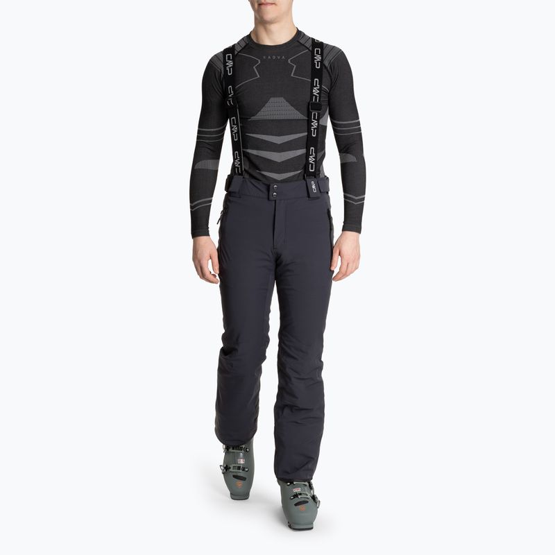 Pantaloni da sci CMP da uomo 3W04467 antracite