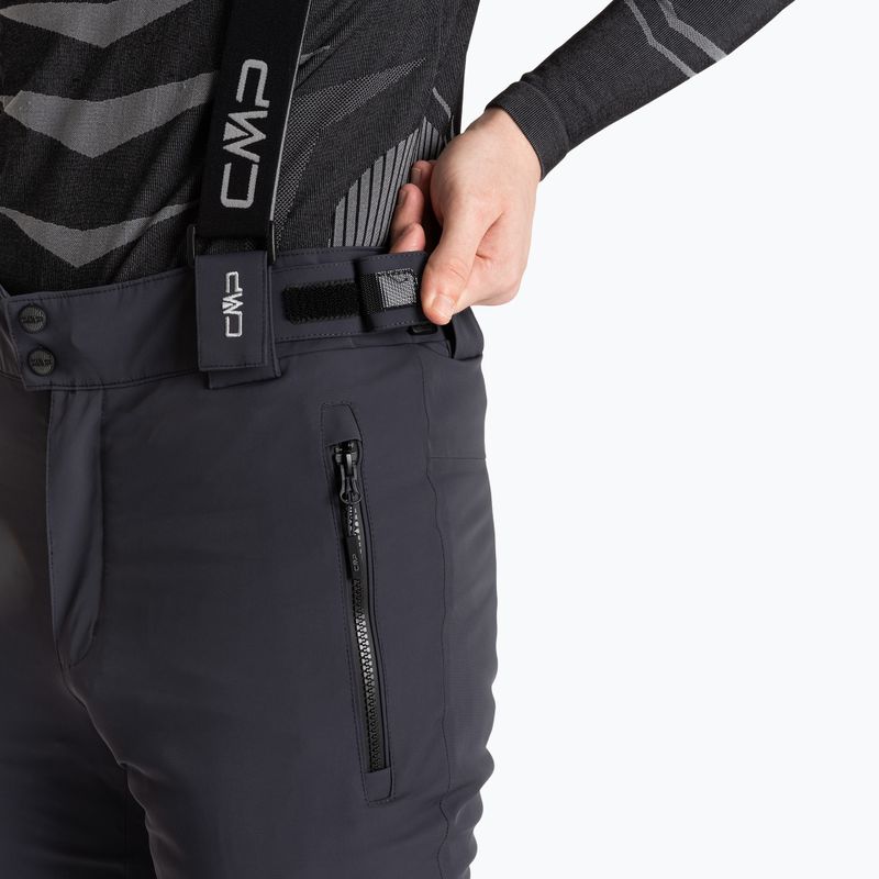 Pantaloni da sci CMP da uomo 3W04467 antracite 4
