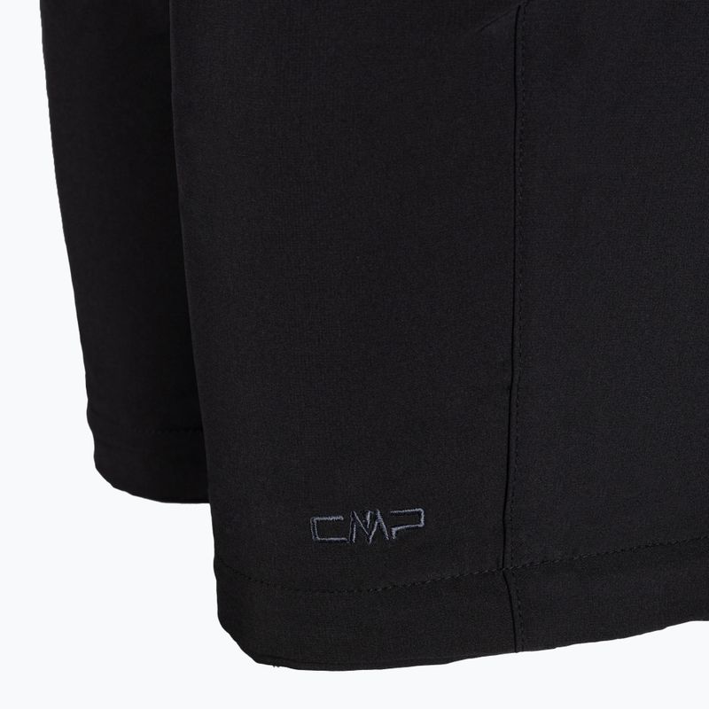 Pantaloni da trekking CMP Zip Off donna nero 3T51446/U901 4