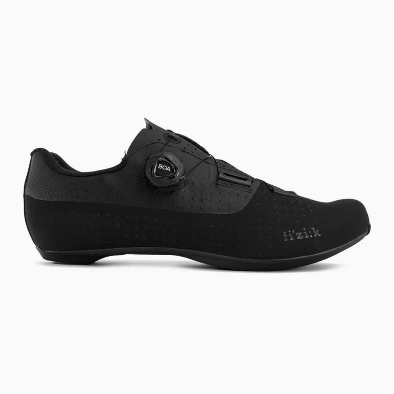Scarpe da strada da uomo Fizik Tempo Overcurve R4 nero/nero 2