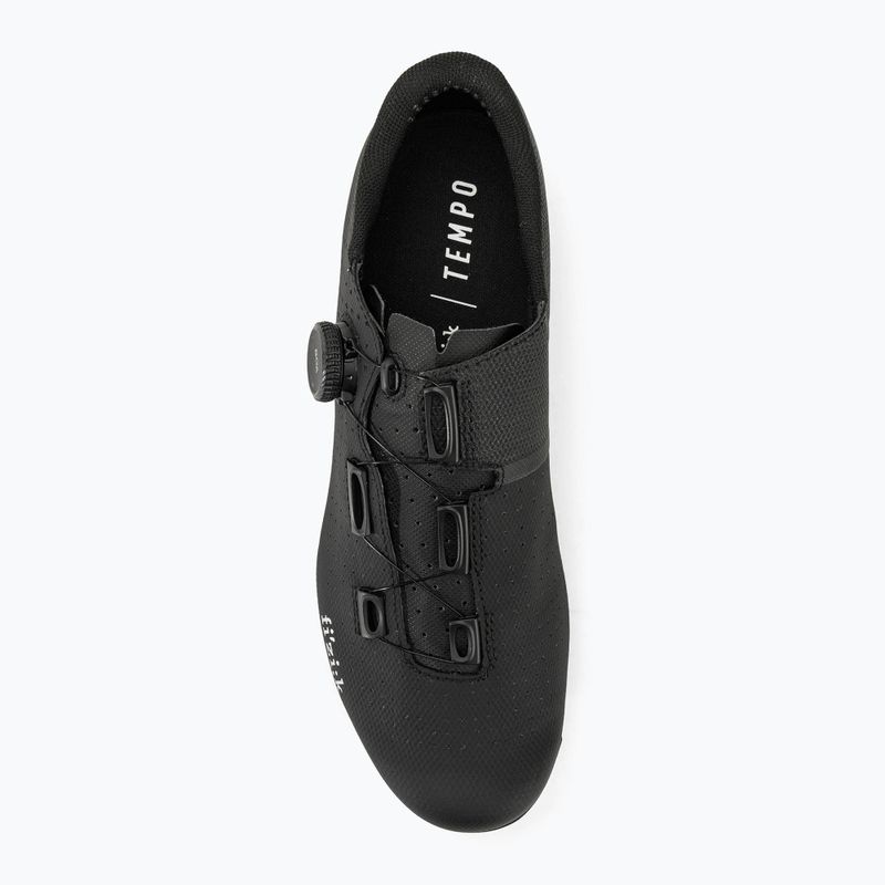 Scarpe da strada da uomo Fizik Tempo Decos Carbon nero/nero 5