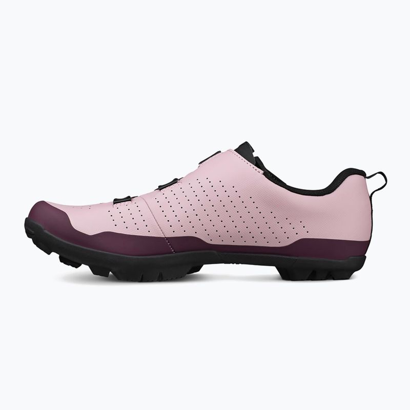 Scarpe da ciclismo MTB da donna Fizik Terra Atlas rosa uva/nero 11