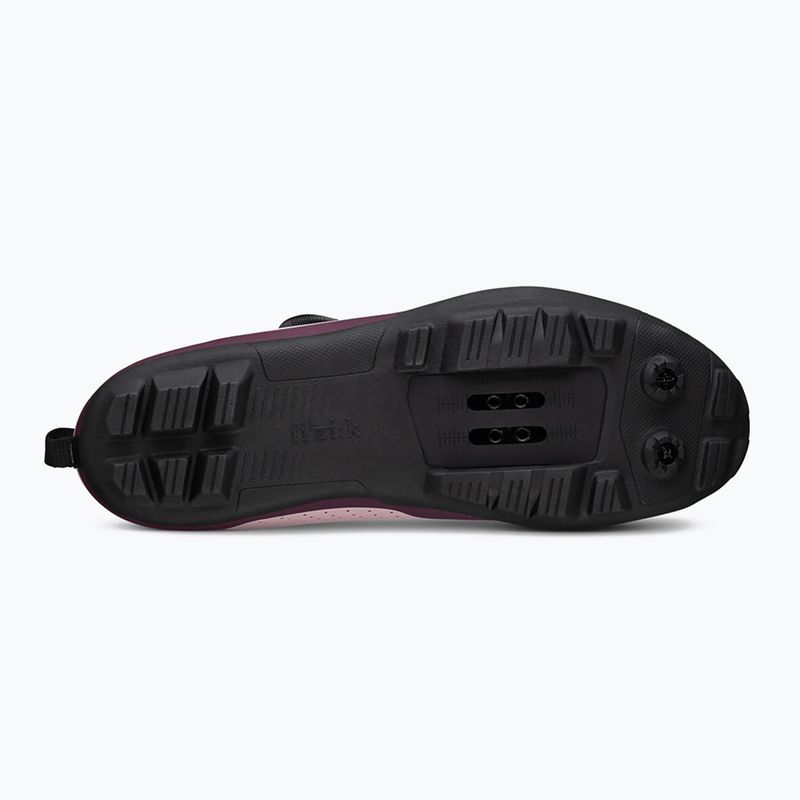 Scarpe da ciclismo MTB da donna Fizik Terra Atlas rosa uva/nero 14