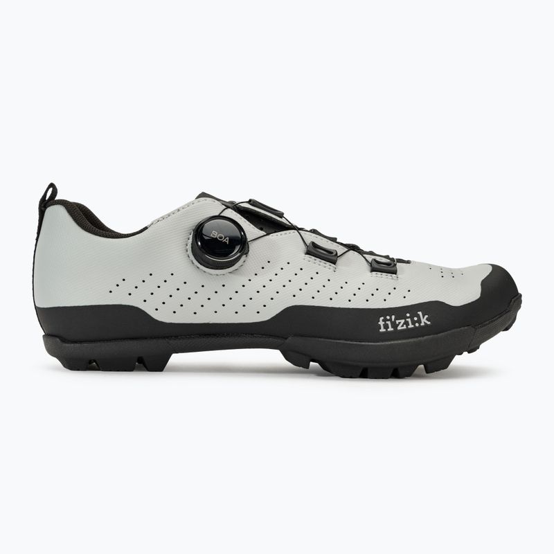Scarpe da ciclismo MTB da uomo Fizik Terra Atlas grigio/nero 2