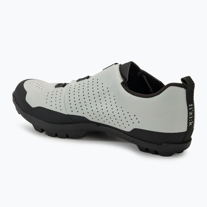 Scarpe da ciclismo MTB da uomo Fizik Terra Atlas grigio/nero 3