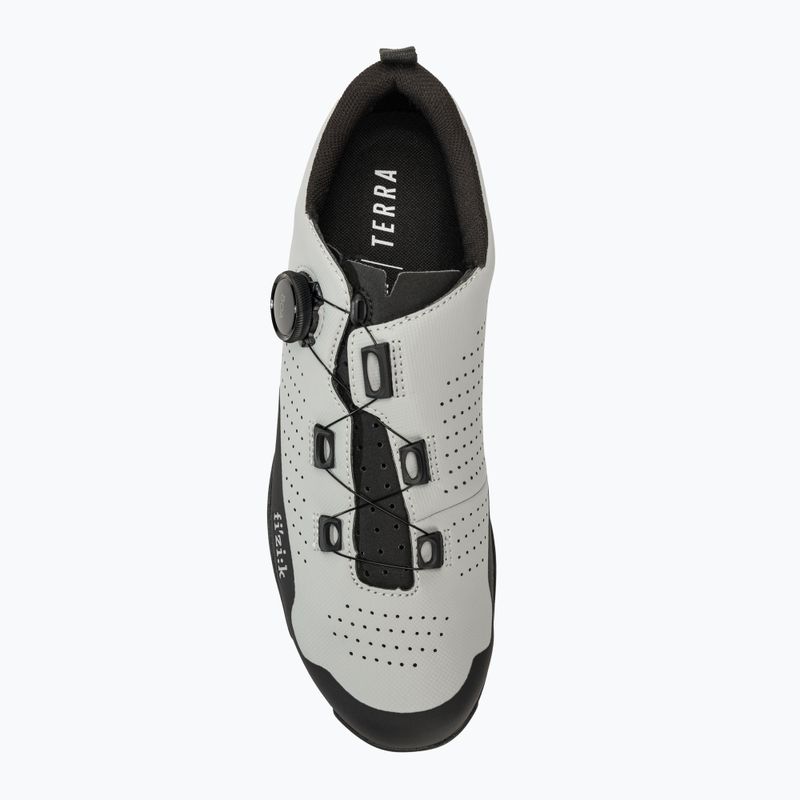 Scarpe da ciclismo MTB da uomo Fizik Terra Atlas grigio/nero 5