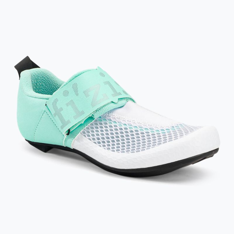 Scarpe da triathlon da donna Fizik Transiro Hydra bianco/metal aqua marine