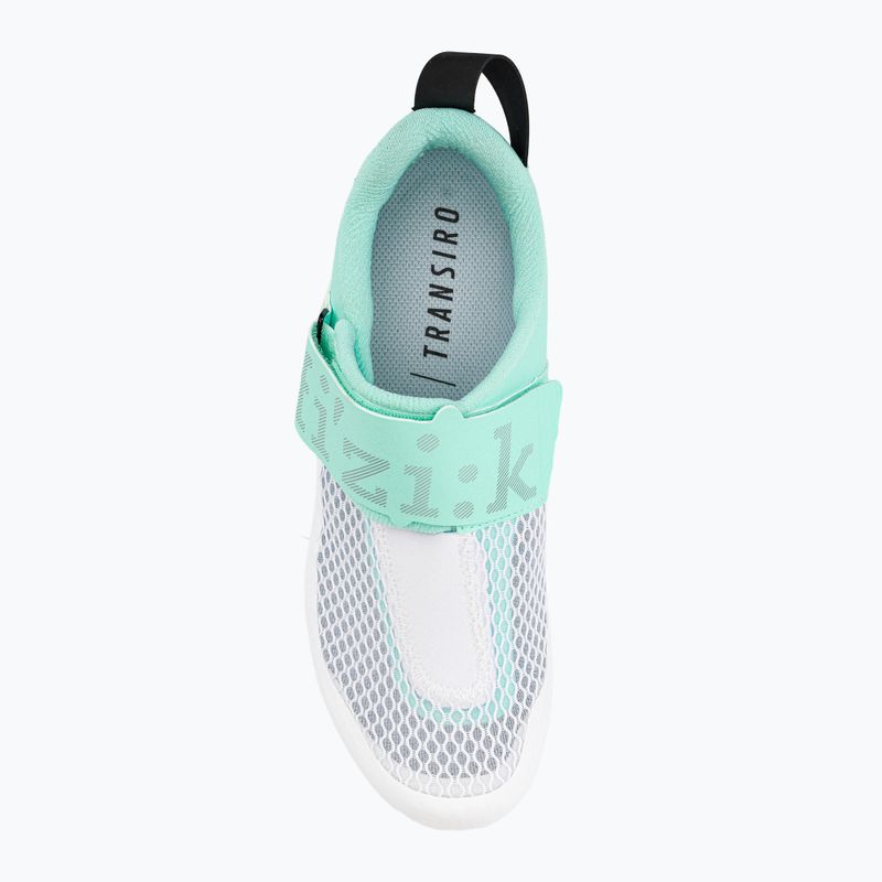 Scarpe da triathlon da donna Fizik Transiro Hydra bianco/metal aqua marine 6