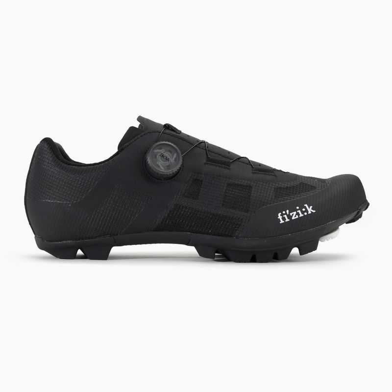 Scarpe da ciclismo MTB da uomo Fizik Vento Proxy nero/nero 2
