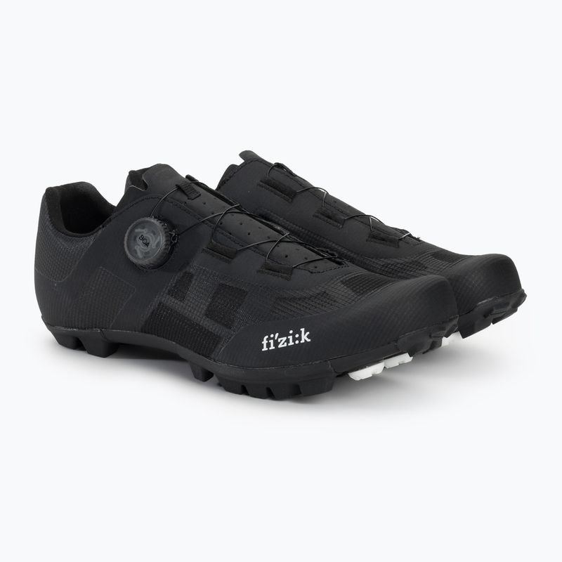 Scarpe da ciclismo MTB da uomo Fizik Vento Proxy nero/nero 4