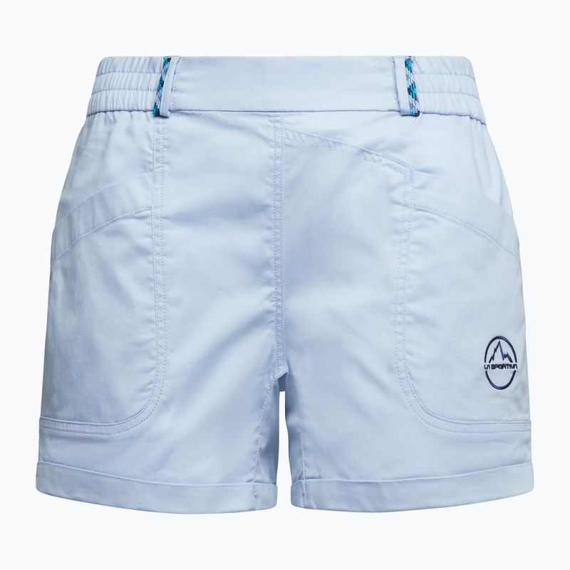 Pantaloncini da arrampicata La Sportiva Escape donna blu pietra
