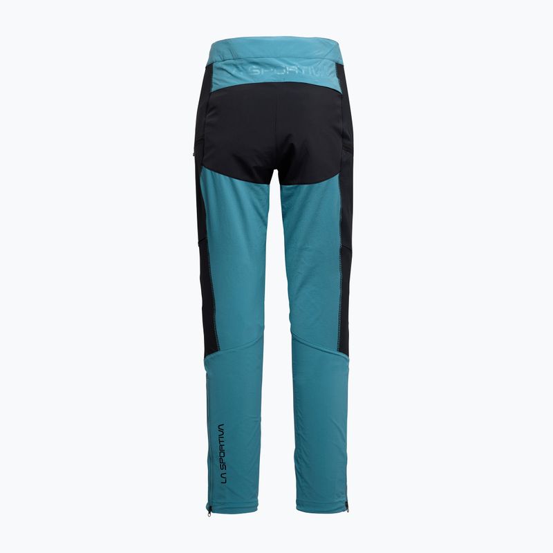 Pantaloni da trekking La Sportiva uomo Cardinal hurricane/nero 2