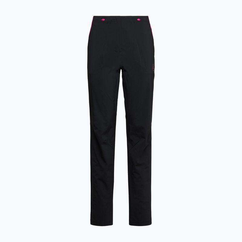 Pantaloni da trekking da donna La Sportiva Brush nero/primavera