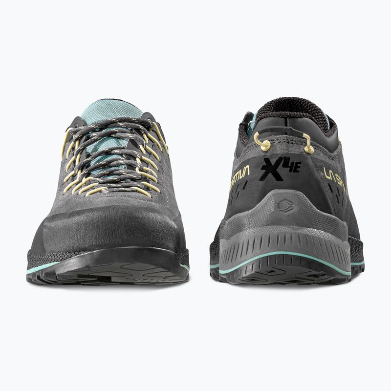 Scarpetta da arrampicata La Sportiva TX4 Evo carbonio/zest donna 12