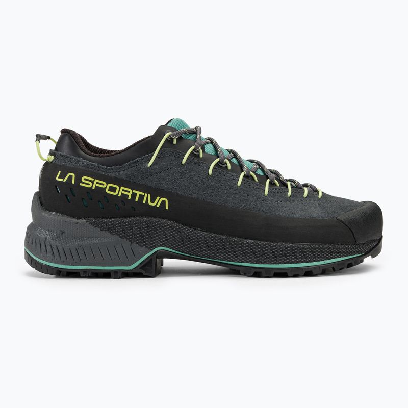 Scarpetta da arrampicata La Sportiva TX4 Evo carbonio/zest donna 2