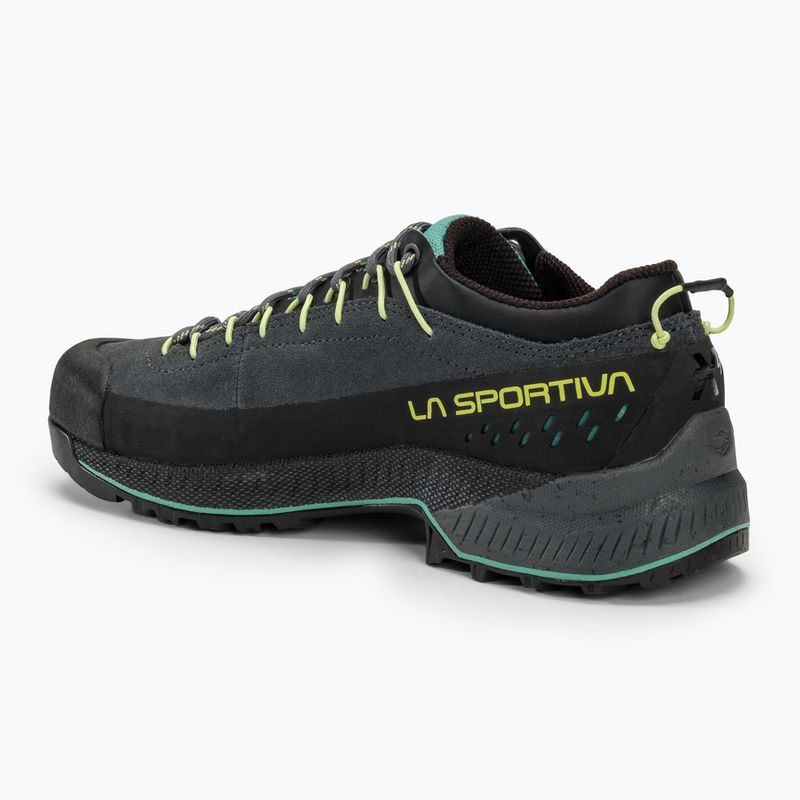 Scarpetta da arrampicata La Sportiva TX4 Evo carbonio/zest donna 3