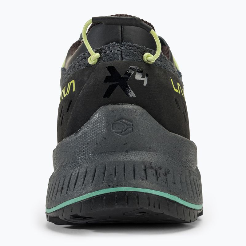 Scarpetta da arrampicata La Sportiva TX4 Evo carbonio/zest donna 6