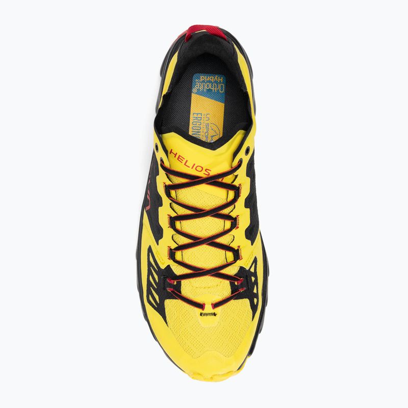 Scarpa da corsa La Sportiva Helios III da uomo giallo/nero 5