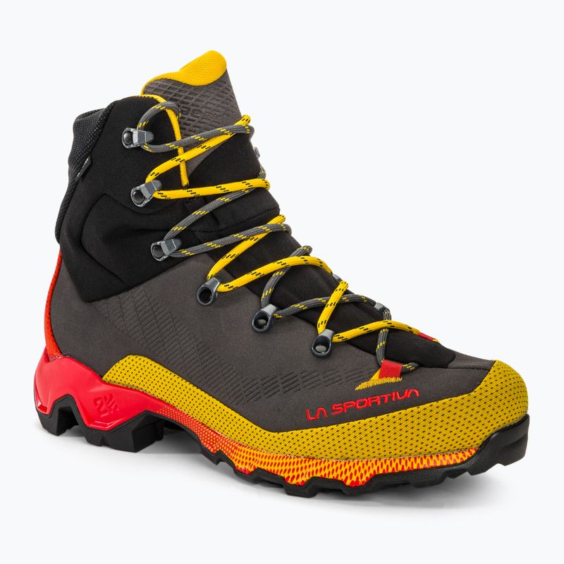 Scarpe da trekking da uomo La Sportiva Aequilibrium Trek GTX carbonio/giallo