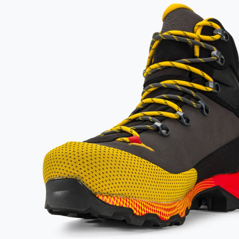Scarpe da trekking da uomo La Sportiva Aequilibrium Trek GTX carbonio/giallo 8