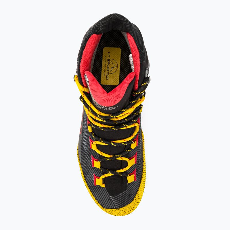 Scarpe da trekking da uomo La Sportiva Aequilibrium Hike GTX carbonio/giallo 6