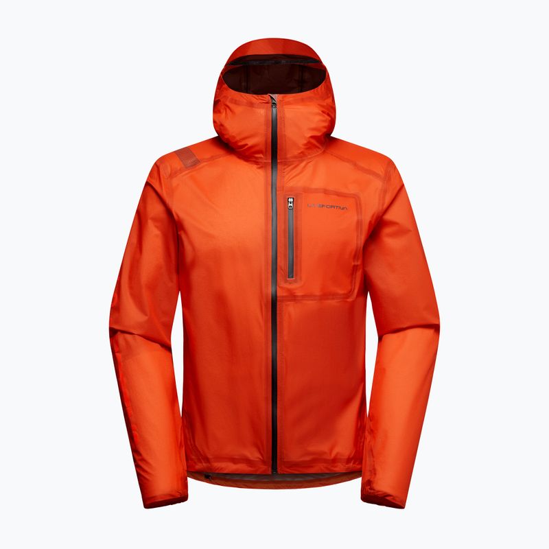 Giacca da corsa La Sportiva Ethereal Pro uomo pomodoro ciliegia/carbonio