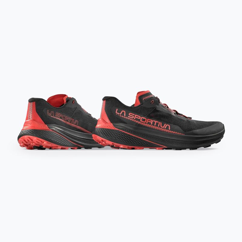 Scarpe da running uomo La Sportiva Prodigio black/tango red 13
