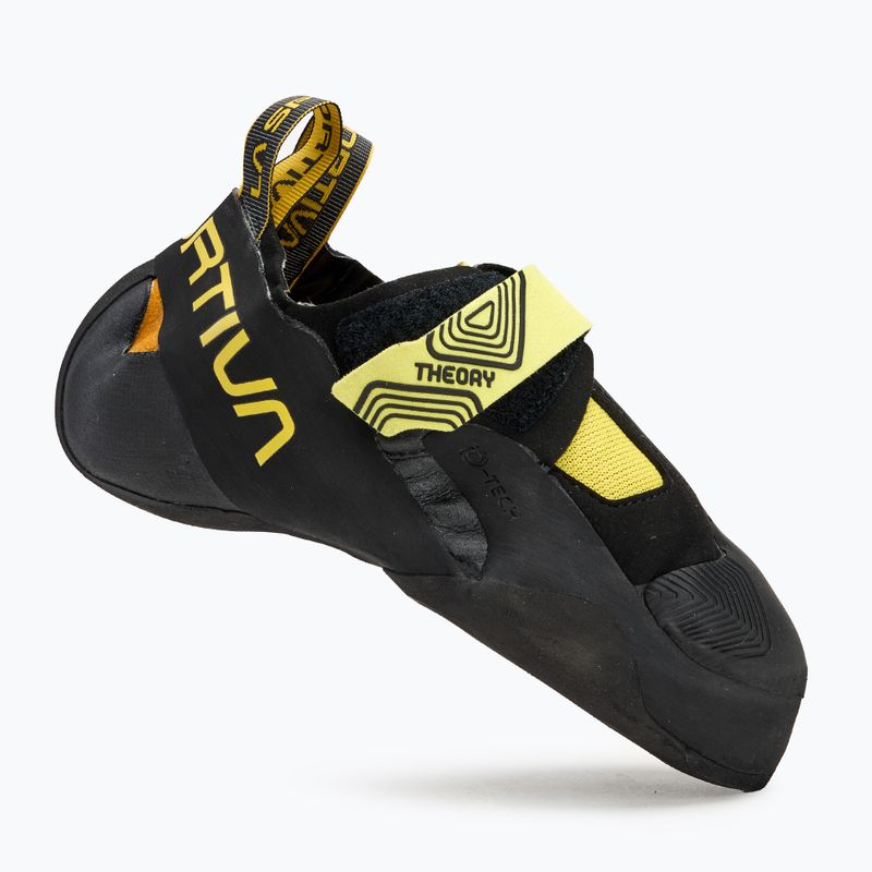 Scarpa da arrampicata La Sportiva Theory da uomo giallo/nero 2