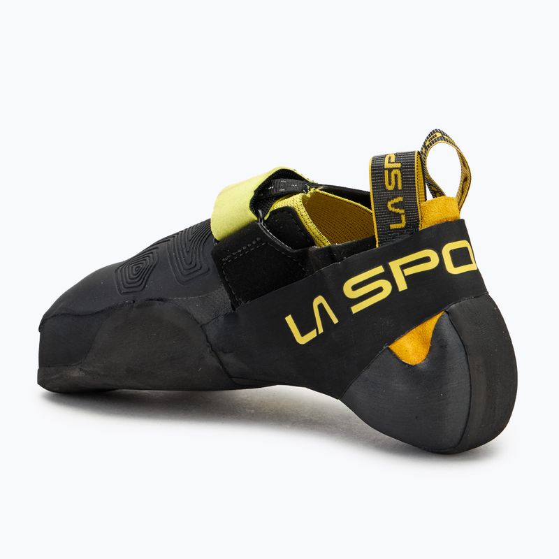 Scarpa da arrampicata La Sportiva Theory da uomo giallo/nero 3