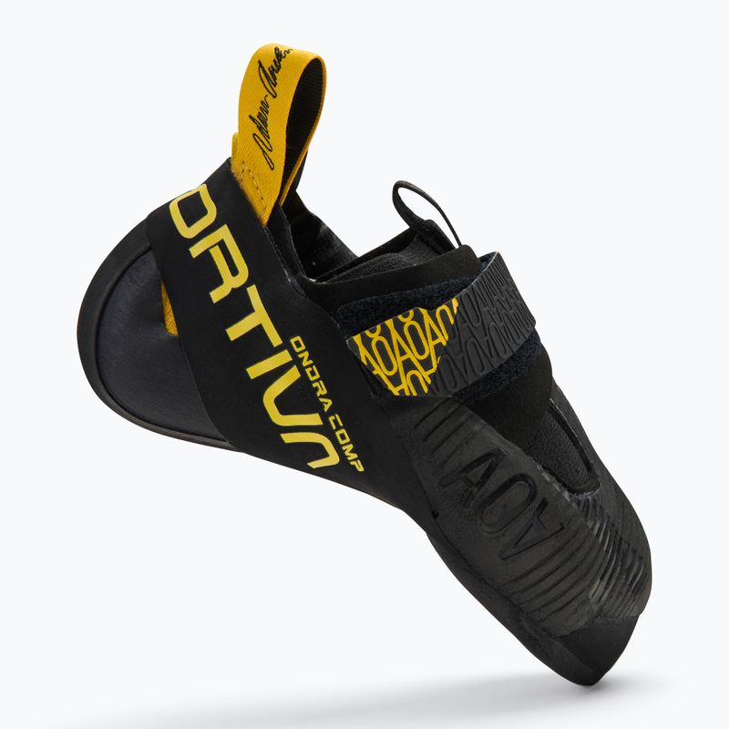 Scarpa da arrampicata La Sportiva Ondra Comp nero/giallo 2