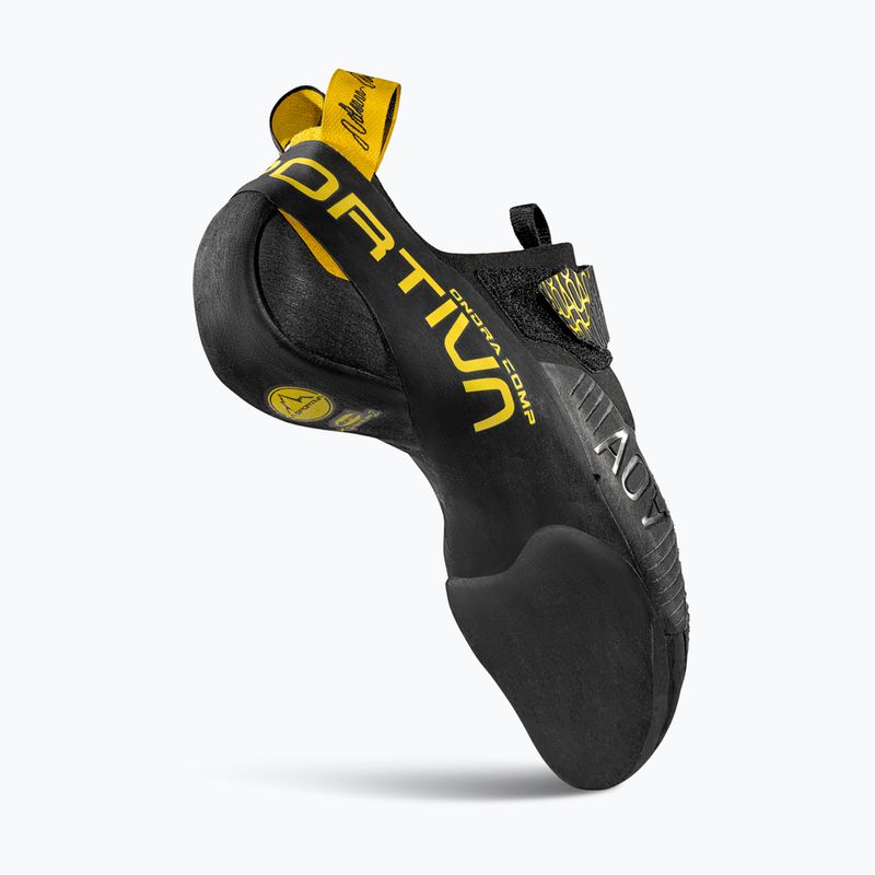 Scarpa da arrampicata La Sportiva Ondra Comp nero/giallo 5