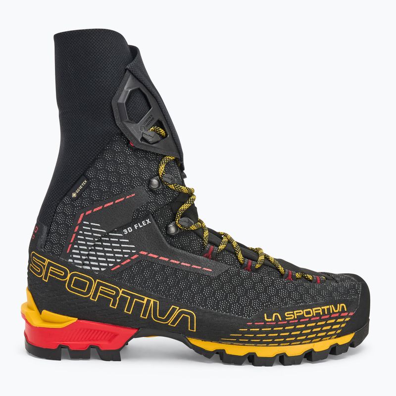 Scarponi da montagna La Sportiva Trango Pro GTX da uomo nero/giallo 2