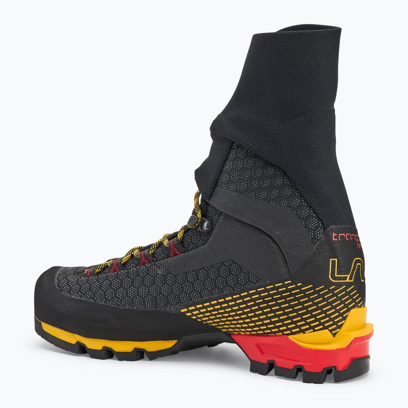 Scarponi da montagna La Sportiva Trango Pro GTX da uomo nero/giallo 3