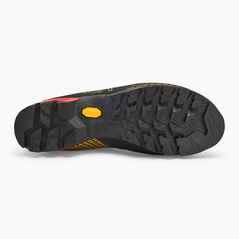 Scarponi da montagna La Sportiva Trango Pro GTX da uomo nero/giallo 4