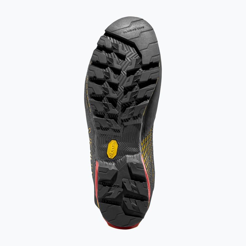 Scarponi da montagna La Sportiva Trango Pro GTX da uomo nero/giallo 10