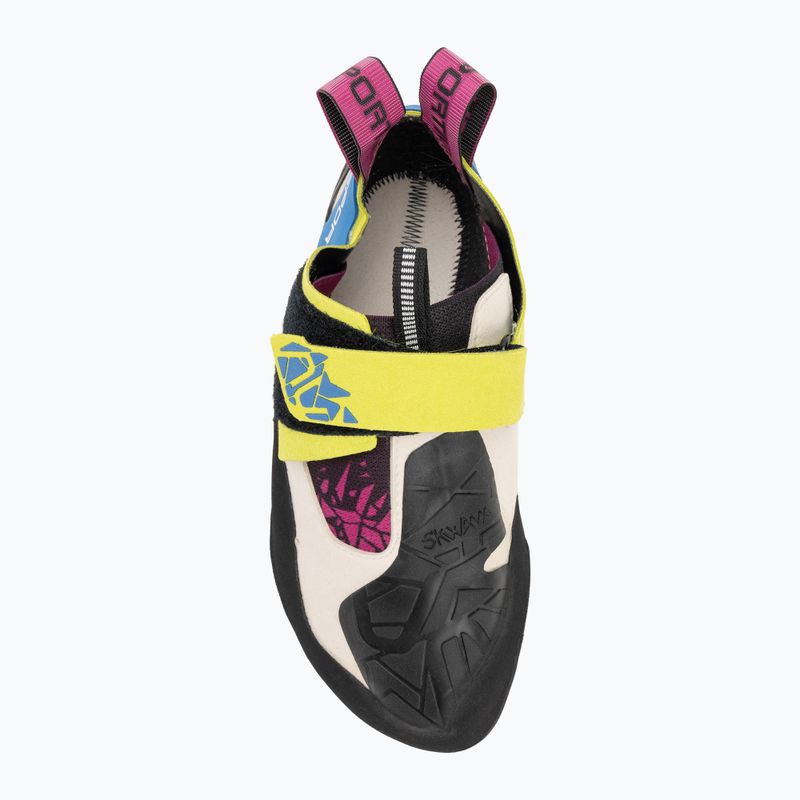 Scarpa da arrampicata La Sportiva donna Skwama verde mela/blu cobalto 5