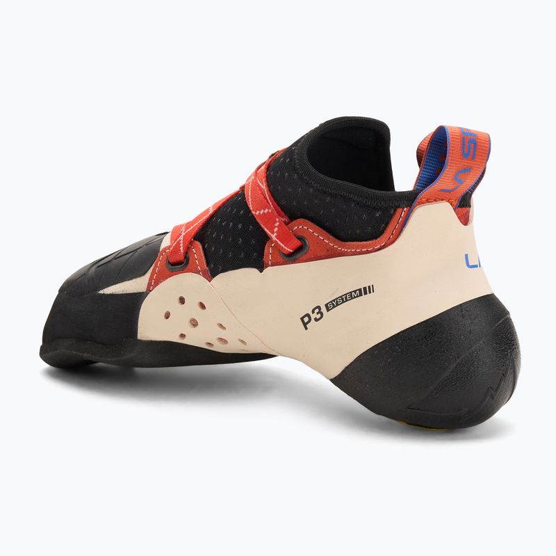 Scarpette da arrampicata donna  La Sportiva Solution white/lily orange 3