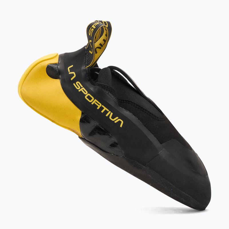 Scarpette da arrampicata La Sportiva Cobra 4.99 black/yellow 2