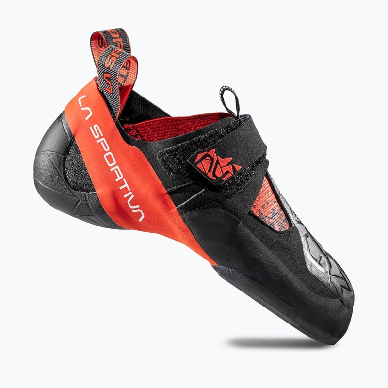 Scarpa da arrampicata La Sportiva Skwama nero/poppy