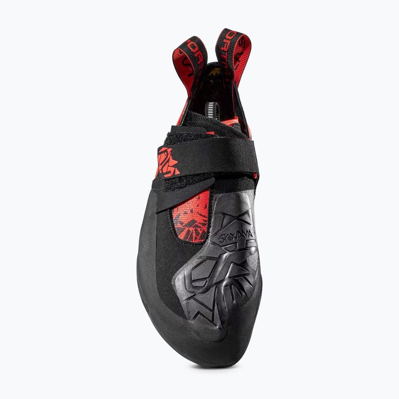 Scarpa da arrampicata La Sportiva Skwama nero/poppy 3