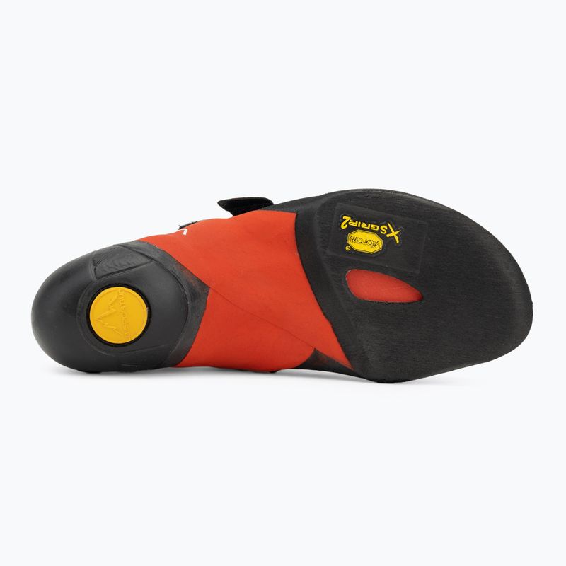 Scarpa da arrampicata La Sportiva Skwama nero/poppy 4