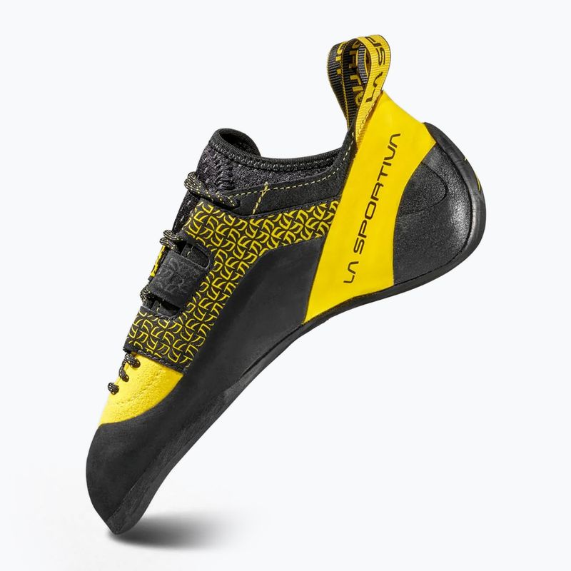 Scarpe da arrampicata uomo La Sportiva Katana Laces yellow/black 10