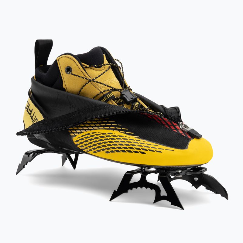 Scarpette da arrampicata La Sportiva Mega Ice Evo black/yellow 7